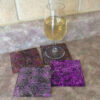 Acrylic coasters / Sous-verres en acrylique