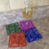 Acrylic coasters / Sous-verres en acrylique