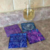 Acrylic coasters / Sous-verres en acrylique