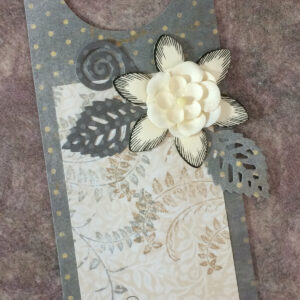 Gift tag for bottle / "Enjoy!"