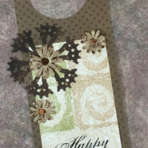 Gift tag for bottle / "Happy Retirement"