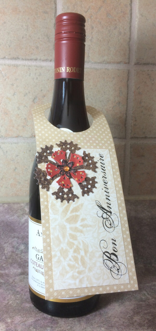 Étiquette-cadeau pour bouteille / "Bon anniversaire" - Image 2