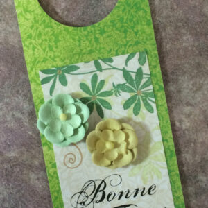 Étiquette-cadeau pour bouteille / "Bonne fête!"