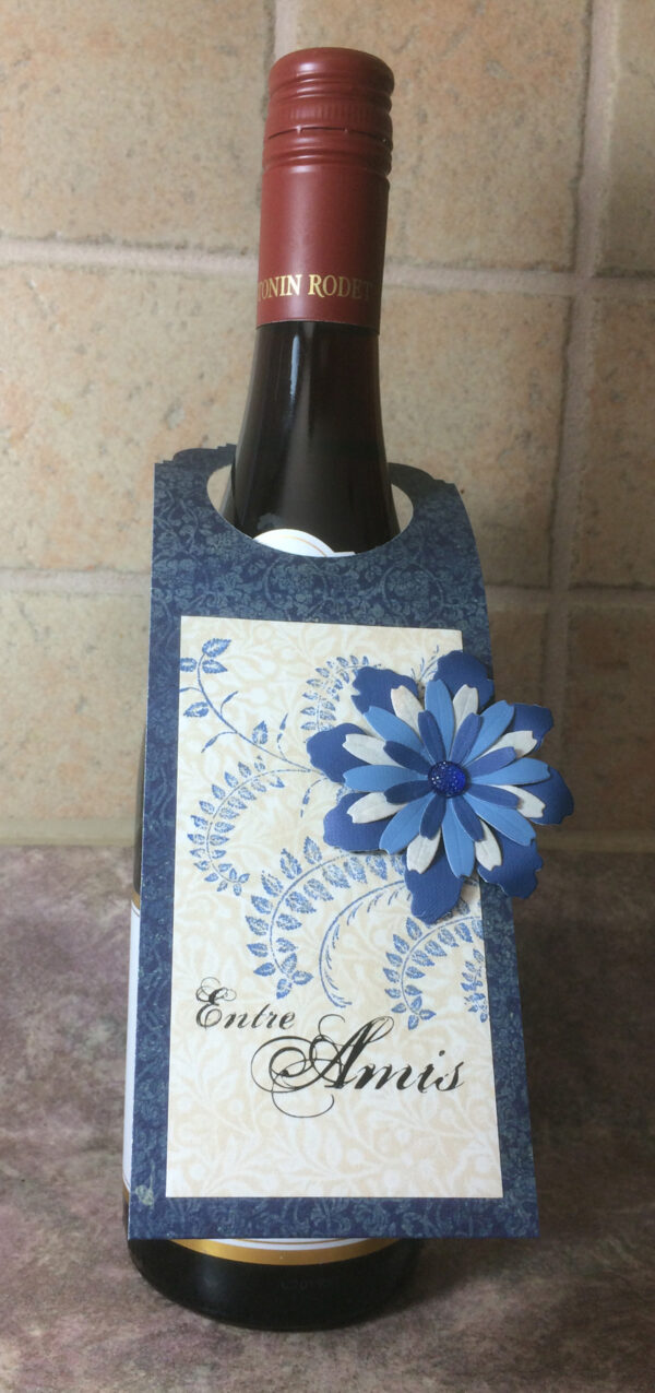 Étiquette-cadeau pour bouteille / "Entre amis" - Image 2