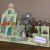 Stair step card "Happy Holidays!"