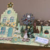 Stair step card "Silent Night, Holy Night"