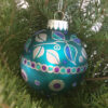 Large glittered ornament / Grand ornement pailleté - Image 2