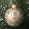 Large glittered ornament / Grand ornement pailleté - Image 2