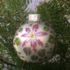 Large glittered ornament / Grand ornement pailleté - Image 2