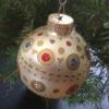 Large glittered ornament / Grand ornement pailleté - Image 2