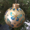Large glittered ornament / Grand ornement pailleté - Image 2