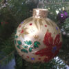 Large glittered ornament / Grand ornement pailleté - Image 2