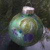 Large glittered ornament / Grand ornement pailleté - Image 2