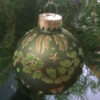Large glittered ornament / Grand ornement pailleté - Image 2