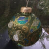Large glittered ornament / Grand ornement pailleté - Image 2