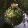Large glittered ornament / Grand ornement pailleté - Image 2