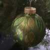 Large glittered ornament / Grand ornement pailleté - Image 2