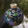 Large glittered ornament / Grand ornement pailleté - Image 2