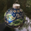 Large glittered ornament / Grand ornement pailleté - Image 2