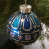 Large glittered ornament / Grand ornement pailleté - Image 2