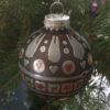 Large glittered ornament / Grand ornement pailleté - Image 2