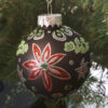 Large glittered ornament / Grand ornement pailleté - Image 2