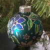 Large glittered ornament / Grand ornement pailleté - Image 2