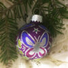 Small glittered ornament / Petit ornement pailleté