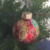 Small glittered ornament / Petit ornement pailleté - Image 2