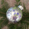 Small glittered ornament / Petit ornement pailleté - Image 2