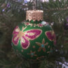 Small glittered ornament / Petit ornement pailleté - Image 2