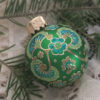 Small glittered ornament / Petit ornement pailleté