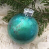 Large glass ornament  / Grand ornement en verre