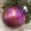 Large glass ornament  / Grand ornement en verre